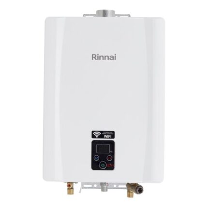 Aquecedor de Água a Gás Rinnai 21L/min GLP Branco Digital REUE211 FEH