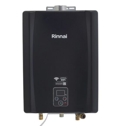Aquecedor de Água a Gás Rinnai 21L/min GLP Preto Digital Wi-Fi E21